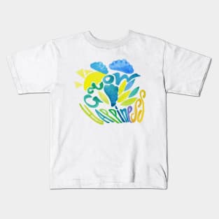 Grow happiness Kids T-Shirt